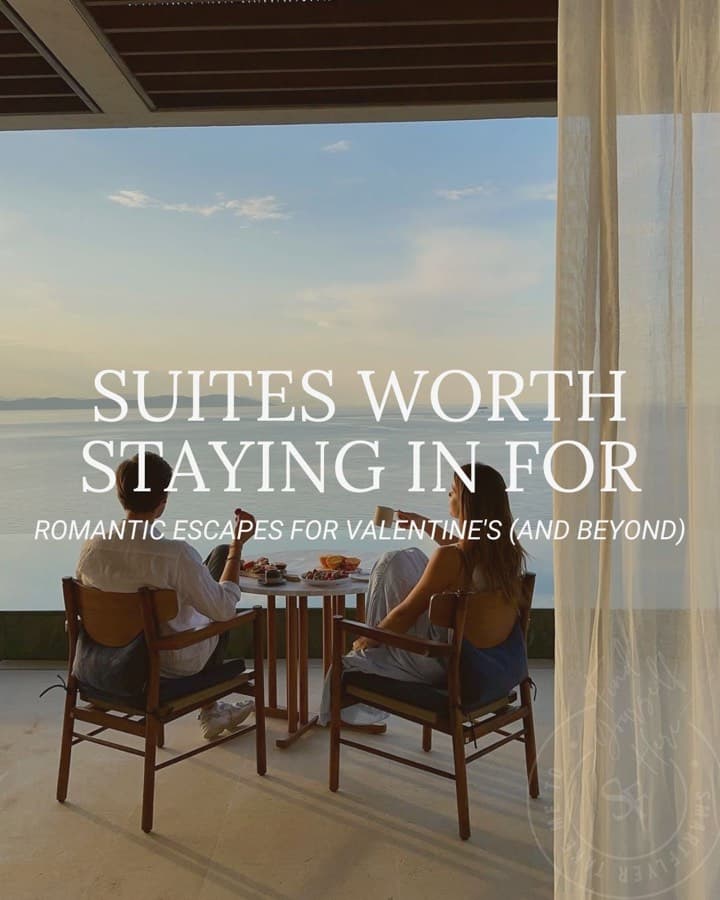 Suites worth staying in for, a hotel sitting area with wooden chairs